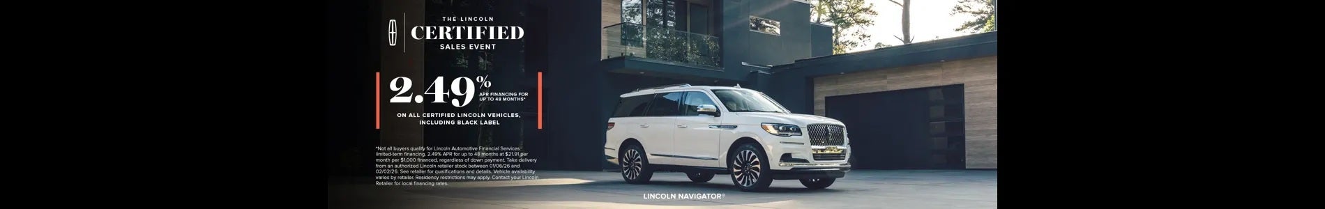 The Lincoln Certified Sales Event
